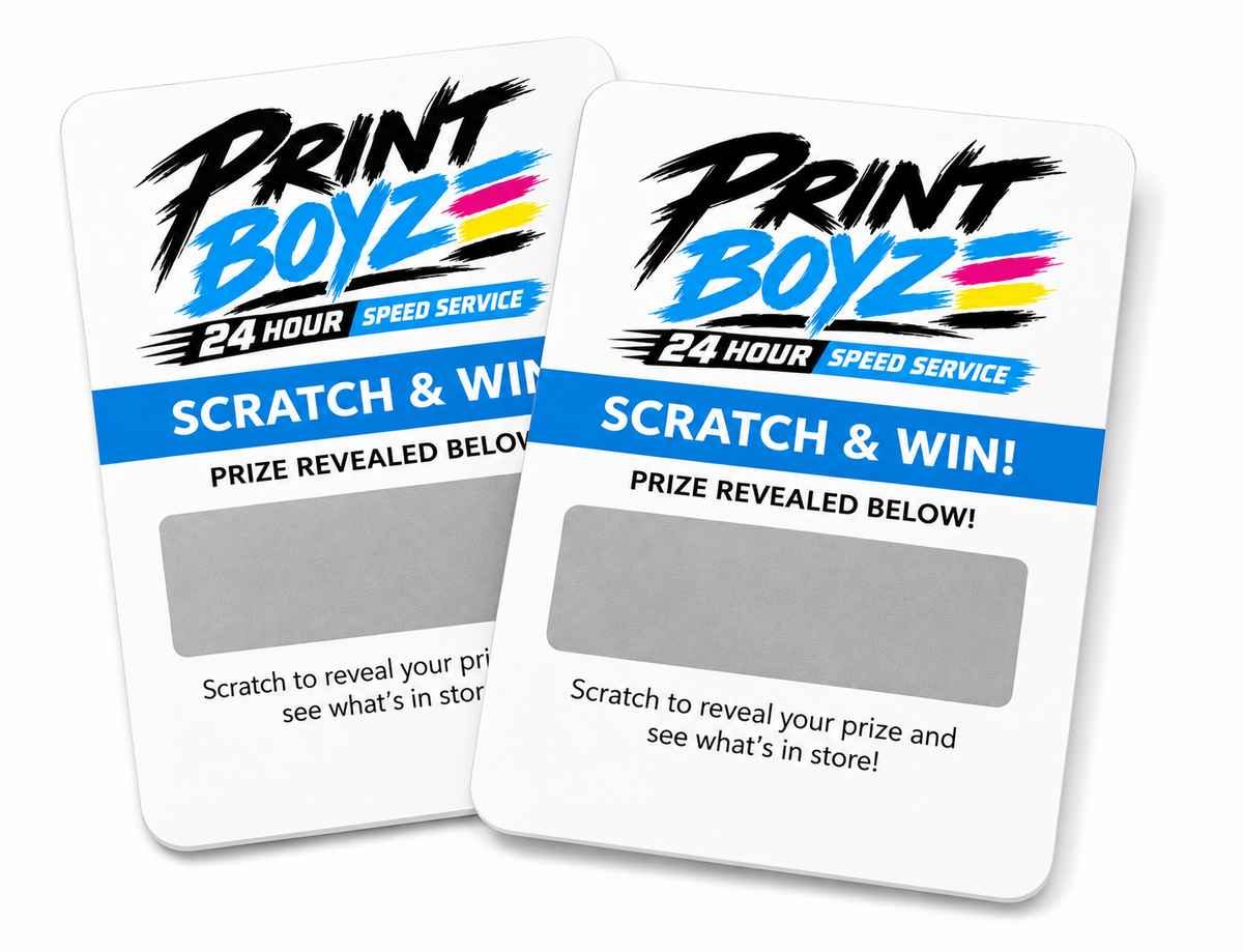 Scratch Cards Full Colour